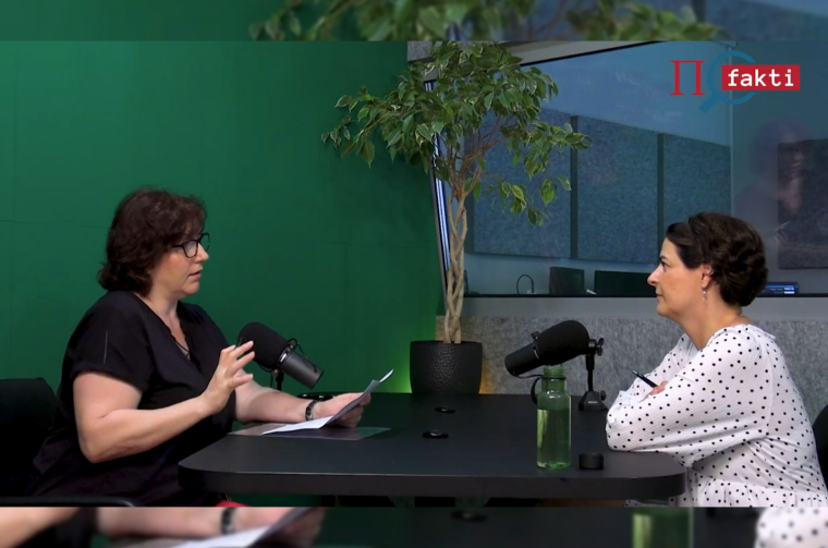 Mirela Pejaković Levstek i dr.sc Marija Slijepčević © P-fakti