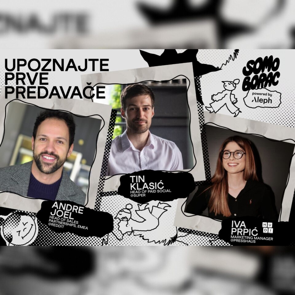 Vizual 14. izdanja konferencije SoMo Borac 2026 u Tvornici kulture