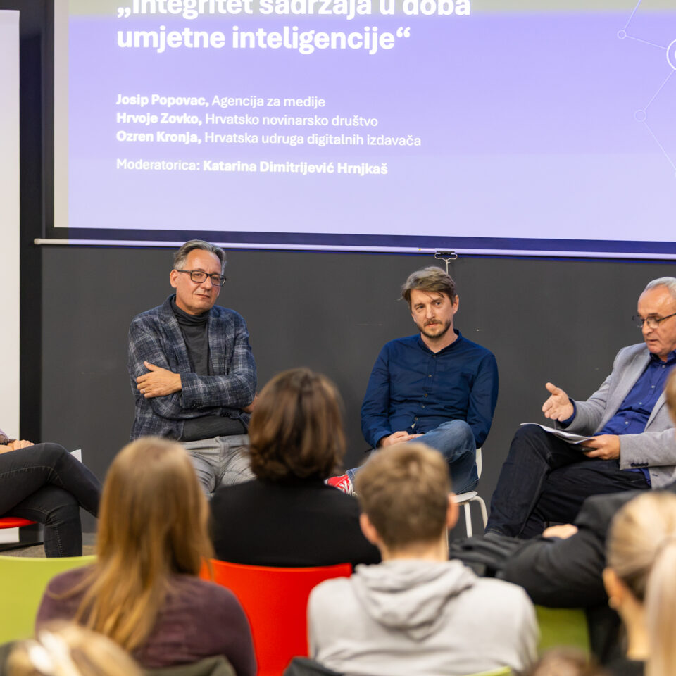 Integritet sadržaja u doba umjetne inteligencije: panel u Wespa Spaceu u Zagrebu, 15. listopada 2026.